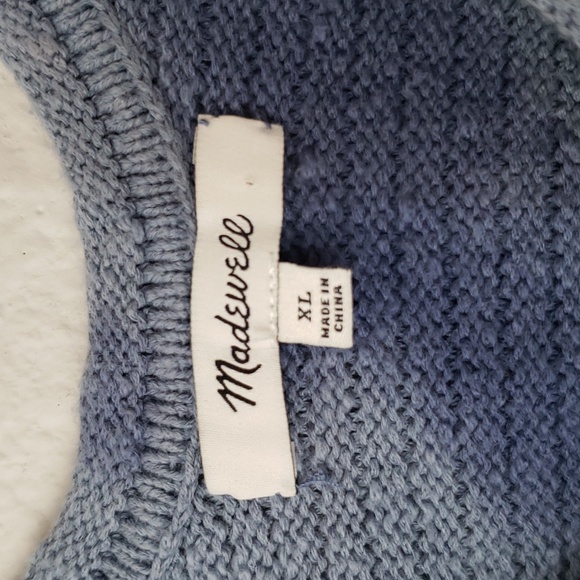 Madewell Fairview sweater tank. Size XL - Picture 7 of 8